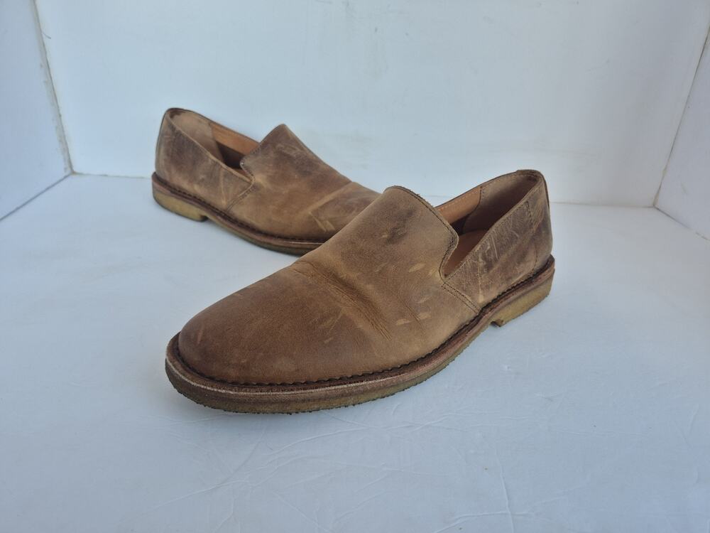 Men Astorflex Patnoflex Travel Loafers Tan Leather Slip On Shoes Italy 12